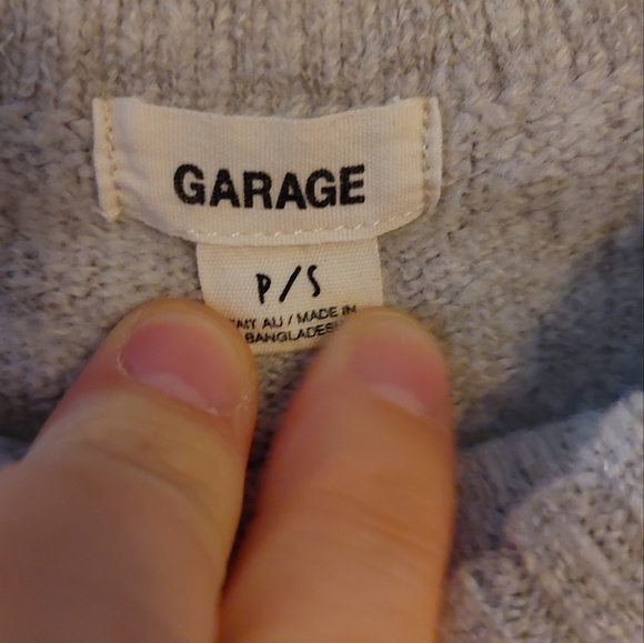 Garage Acrylic Ribbed Sweater size S - Picture 5 of 5
